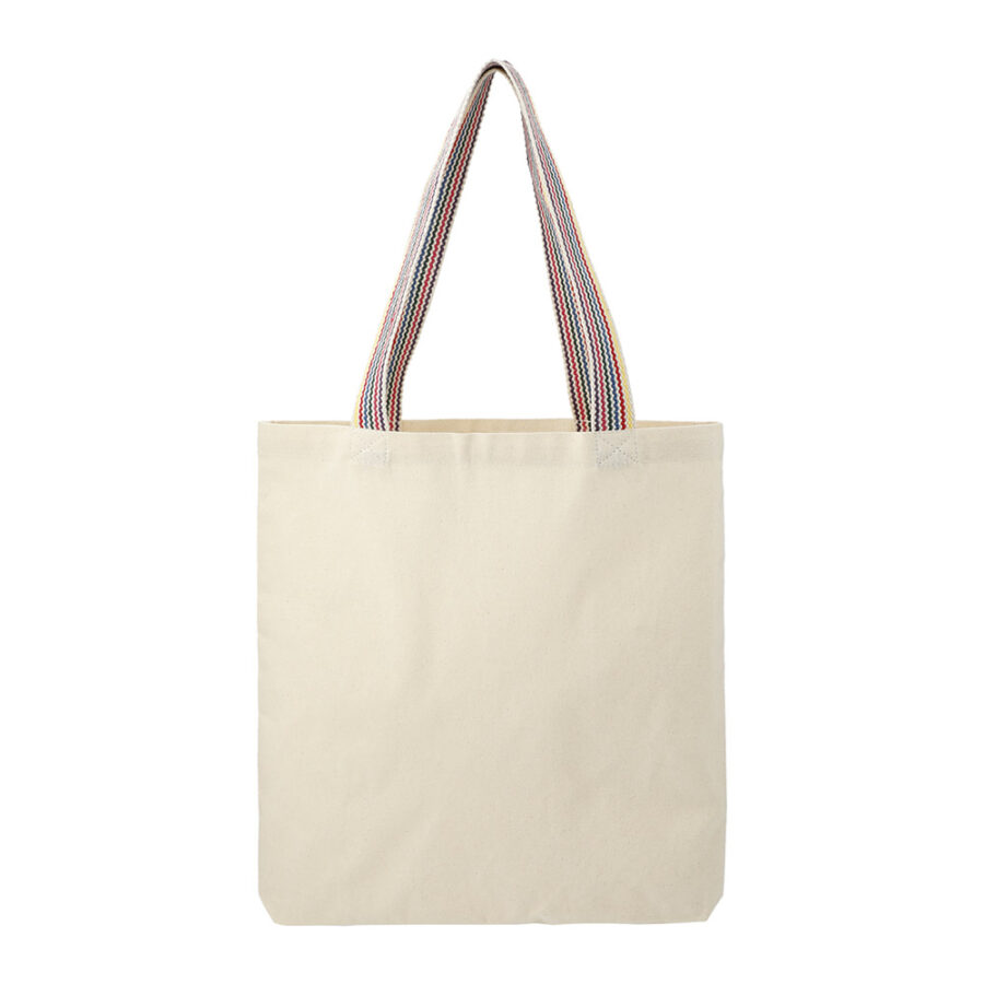 Recycled 6 oz. Cotton Convention Tote - Image 4