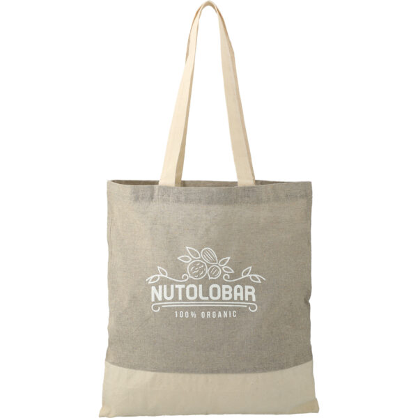 Recycled Cotton and Twill Tote Bag
