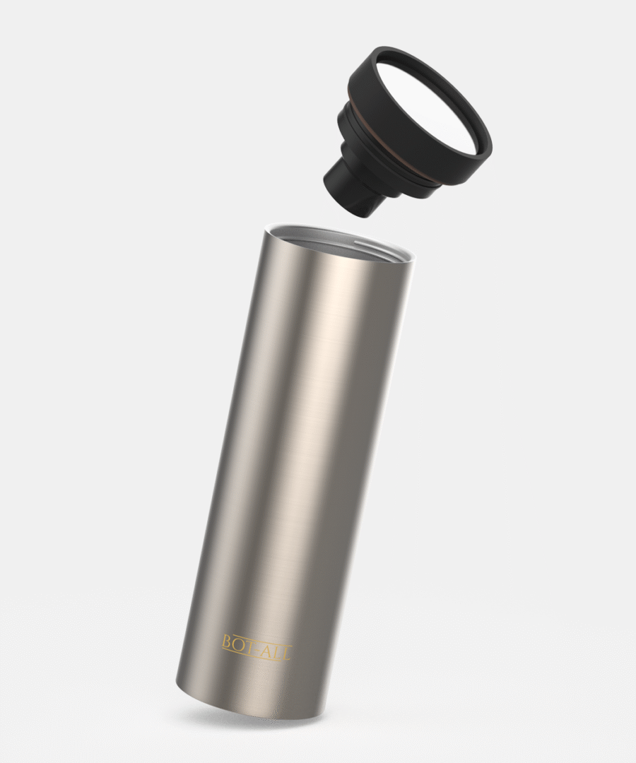 Bot-All Click Water Bottle Made with Stainless Steel and Vacuum Insulated Double Wall - Image 3