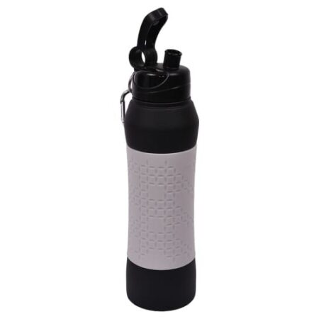 Silica Stainless Steel Bottle with Silicon Grip (750ml)