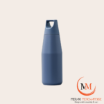 Meraki MonoLoop slate blue monoloop insulated water bottle with loop handle